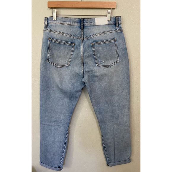 Pistola Nico High Rise Mom Jeans Ankle Straight Jrans Size 28 - Picture 2 of 9